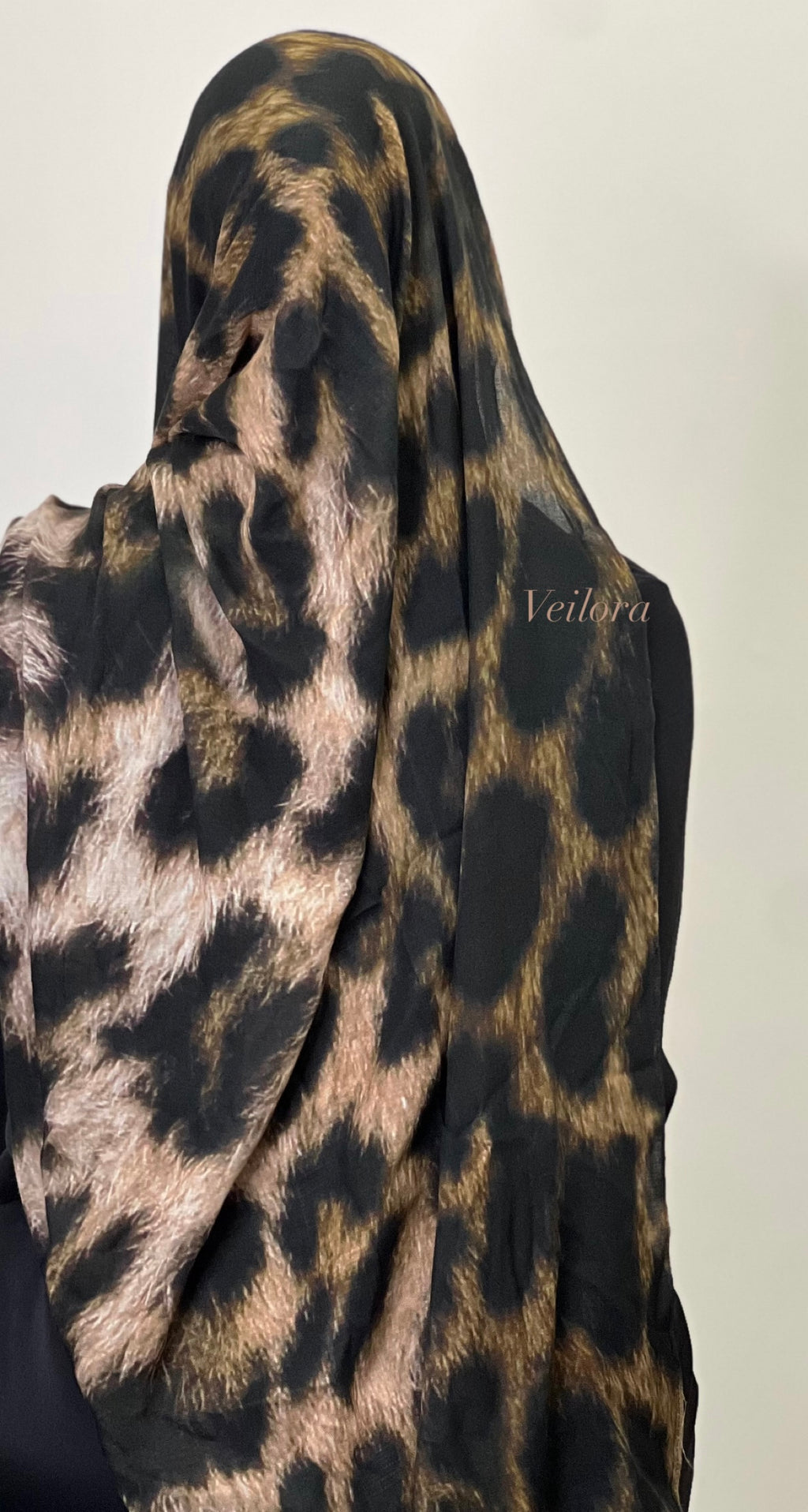 Leopard classic hijab